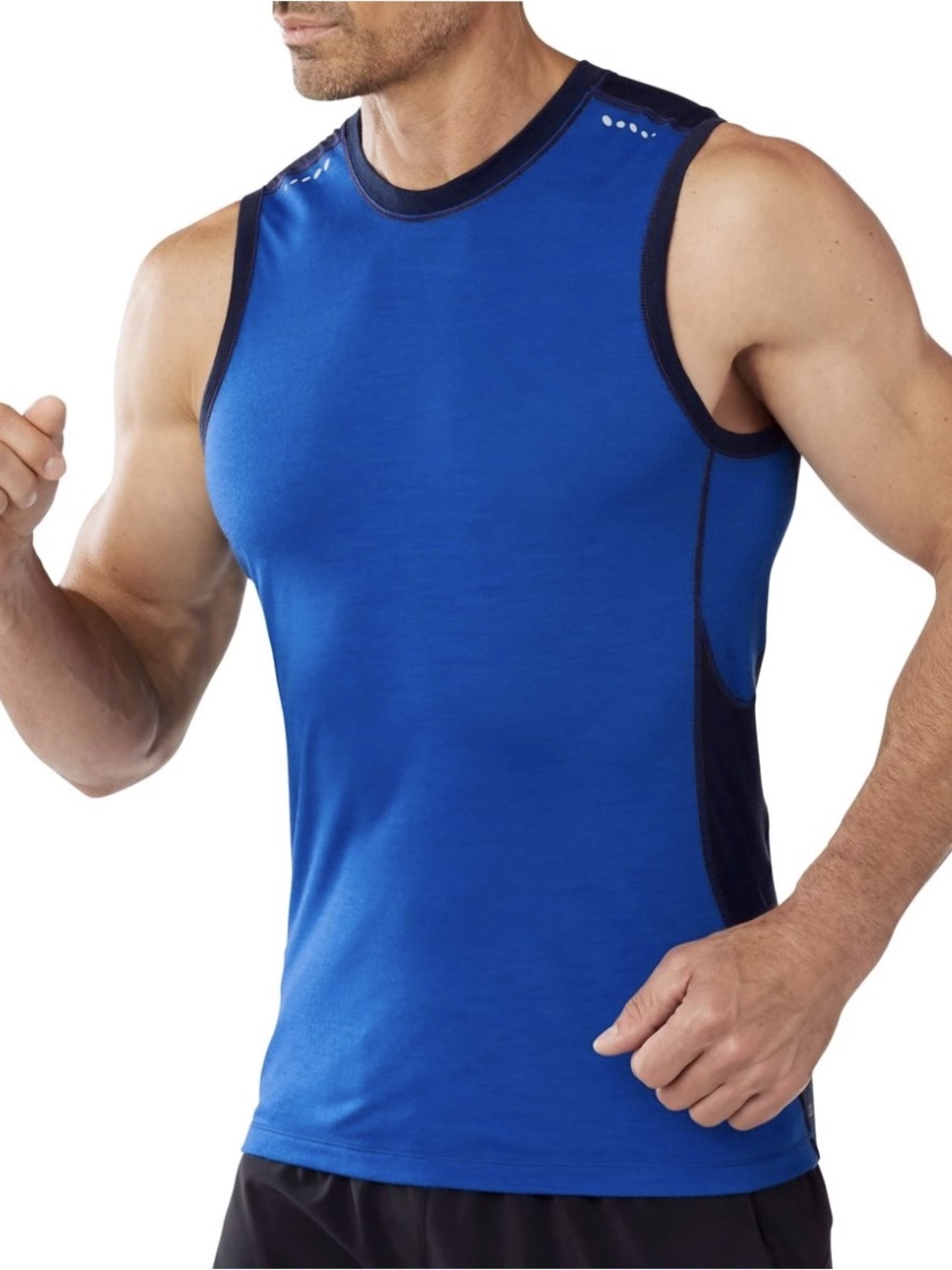 Smartwool PhD Ultra Light Sleeveless Performance Tank Men’s Large Merino Wool